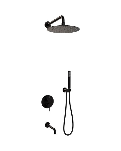 Душевая система RGW Shower Panels SP-55B 51140855-04 Черная матовая