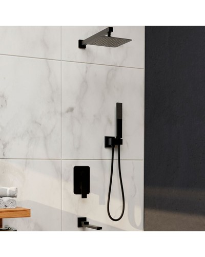 Душевая система RGW Shower Panels SP-56B 51140856-04 Черная матовая