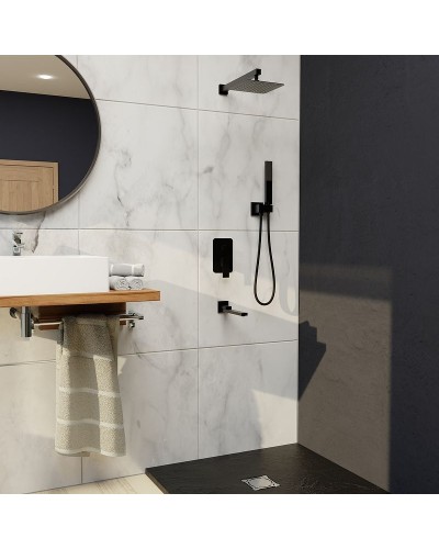 Душевая система RGW Shower Panels SP-56B 51140856-04 Черная матовая