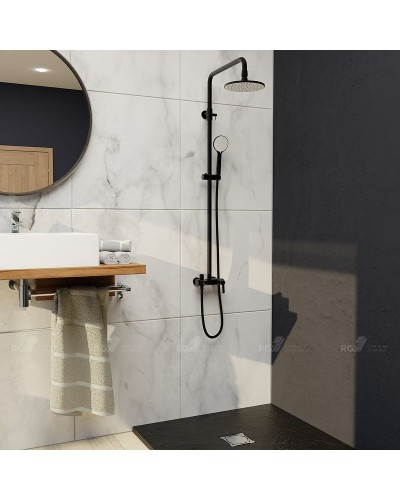 Душевая система RGW Shower Panels SP-31B 51140131-04 Черная матовая