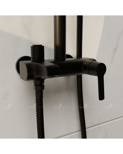 Душевая система RGW Shower Panels SP-31B 51140131-04 Черная матовая