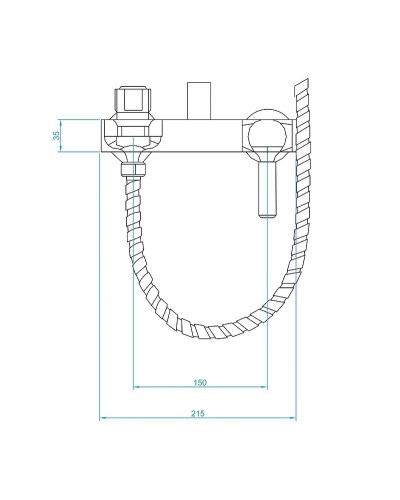 Душевая система RGW Shower Panels SP-31B 51140131-04 Черная матовая