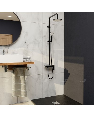 Душевая система RGW Shower Panels SP-33B 51140133-04 Черная матовая