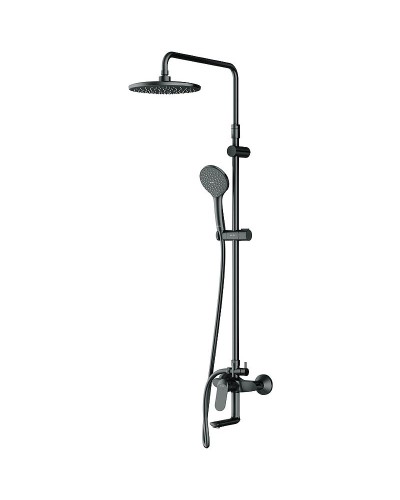 Душевая система AM.PM Sunny F0785C922 Черная матовая