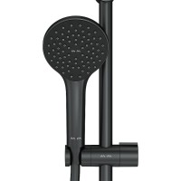 Душевая система AM.PM Sunny F0785C922 Черная матовая