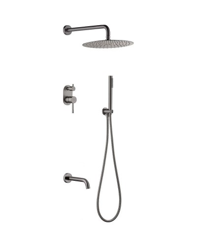 Душевая система Boheme Uno 464-2-GM Сталь