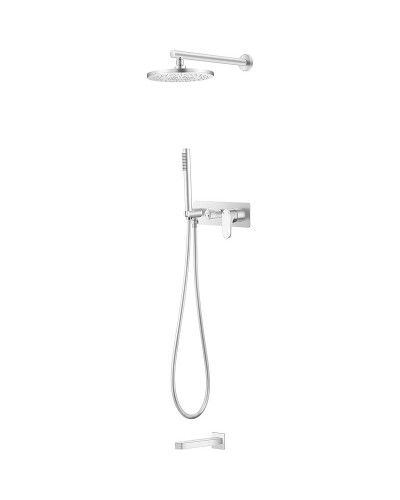 Душевая система Boheme Spectre 454-2-MW Белая матовая