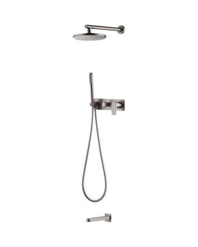 Душевая система Boheme Spectre 454-2-NB Никель брашированный