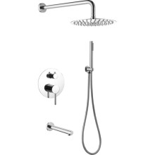 Душевая система Abber Emotion AF8817 Хром