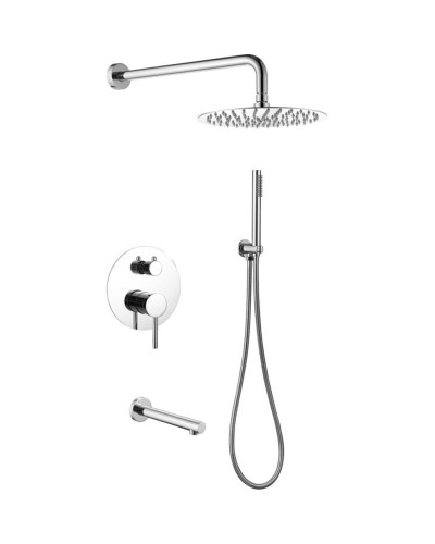 Душевая система Abber Emotion AF8817 Хром