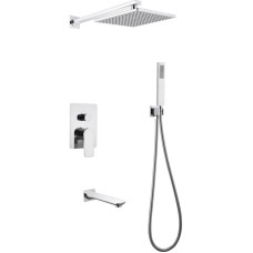 Душевая система Abber Weiss Insel AF8017 Хром