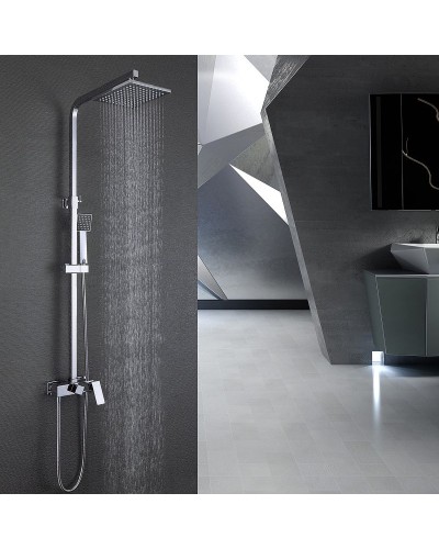 Душевая система Abber Daheim AF8220 Хром