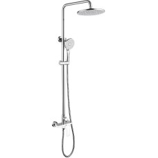 Душевая система Abber Weiss Insel AF8020W Белая Хром