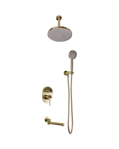 Душевая система Bronze de Luxe Scandi 14582/1BR Бронза