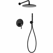 Душевая система Cezares Eco ECO-DSET-NOP Черный матовый
