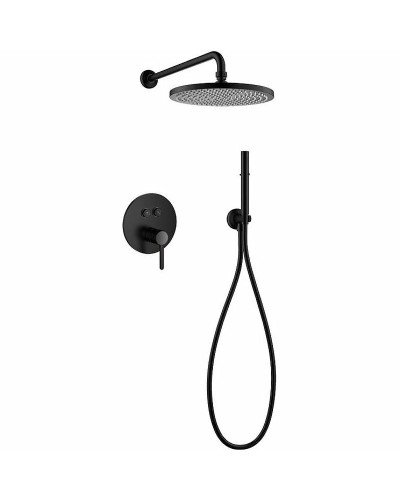 Душевая система Cezares Eco ECO-DSET-NOP Черный матовый