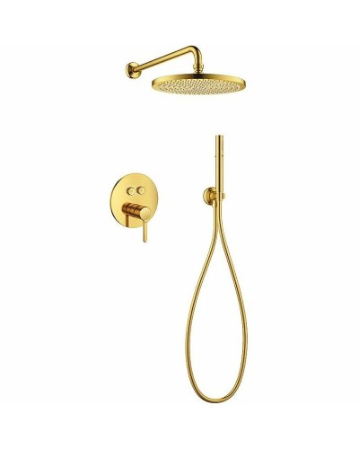 Душевая система Cezares Eco ECO-DSET-BORO Брашированное золото