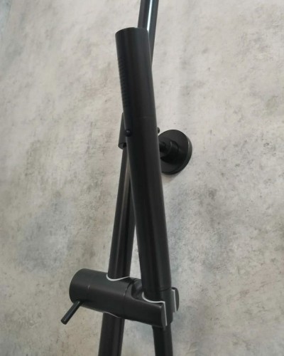 Душевая система Cezares Eco ECO-CVD-NOP Черный матовый