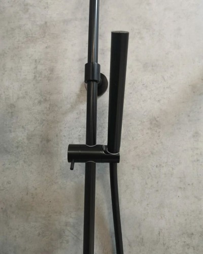 Душевая система Cezares Eco ECO-CVD-NOP Черный матовый