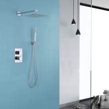 Душевая система Abber Daheim AF8251 с термостатом Хром