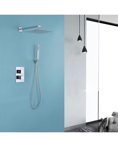 Душевая система Abber Daheim AF8251 с термостатом Хром