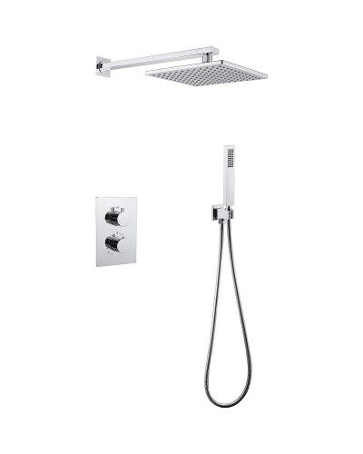 Душевая система Abber Insel AF8051 с термостатом Хром