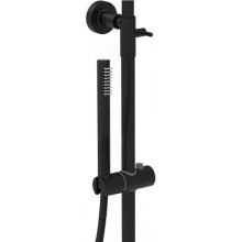 Душевой комплект Paffoni Light KITZCOL632NO110 из душевой системы с гигиеническим душем Черная матовая