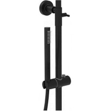 Душевой комплект Paffoni Light KITZCOL632NO110 из душевой системы с гигиеническим душем Черная матовая