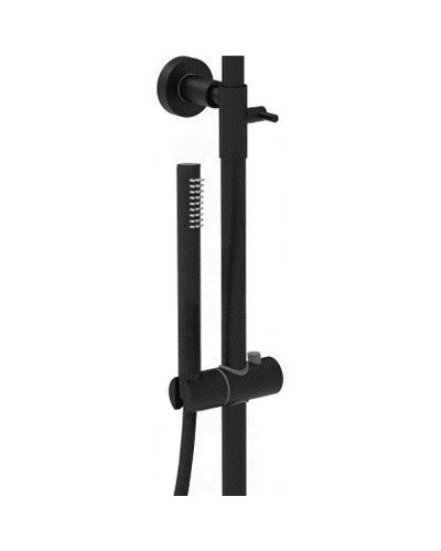 Душевой комплект Paffoni Light KITZCOL632NO110 из душевой системы с гигиеническим душем Черная матовая