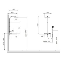 Душевая система Noken Balans N720000183