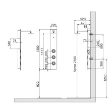 Душевая панель Noken Gallery N720000177