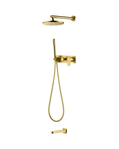 Душевая система Boheme Spectre 454-2-G Золото