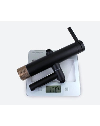 Душевая система Bronze de Luxe Avantgarde 2039RGB Черная Розовое золото