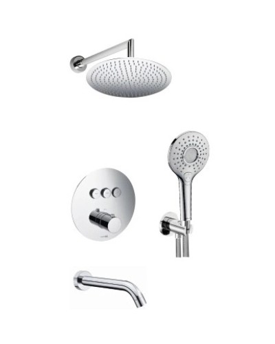 Душевой комплект 400 мм WasserKRAFT A175817 Thermo