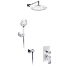 Душевой комплект 225 мм WasserKRAFT A16067WHITE