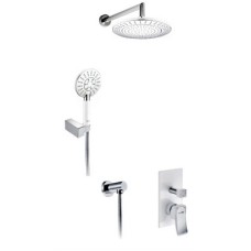 Душевой комплект 225 мм WasserKRAFT A16067WHITE