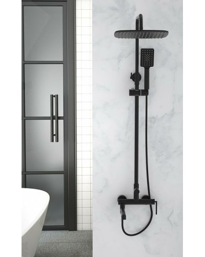 Душевая система BelBagno Acqua ACQUA-VSCM-NERO Черный матовый