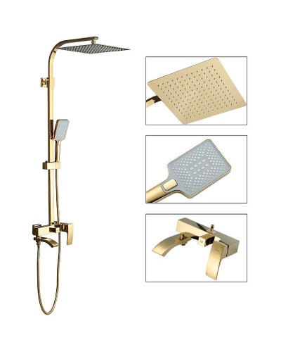 Душевая система Gappo G07-3 G2407-3 Золото