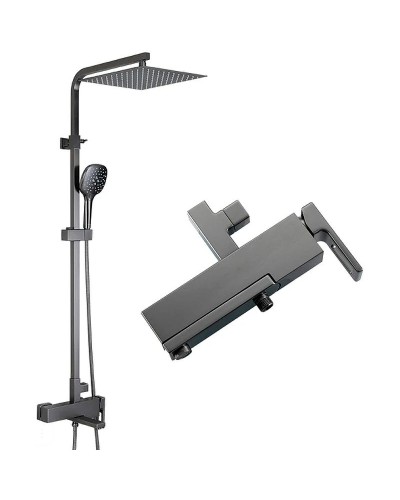 Душевая система Gappo G17-9 G2417-9 Оружейная сталь