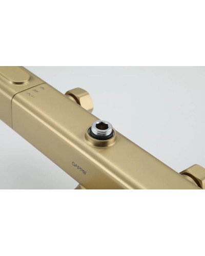 Душевая система Gappo G91 G2491-3 с термостатом Золото