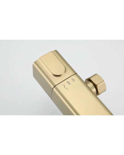 Душевая система Gappo G91 G2491-3 с термостатом Золото
