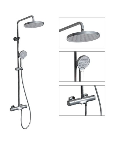 Душевая система Gappo G2495-71 с термостатом Хром