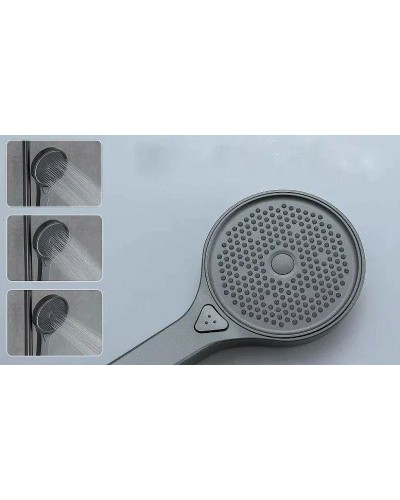 Душевая система Gappo G2495-79 с термостатом Оружейная сталь