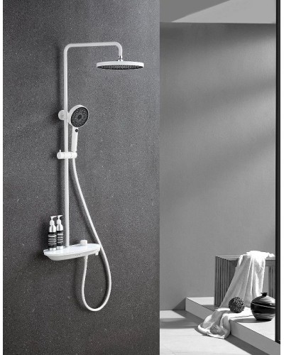 Душевая система Gappo G2495-88 Белая