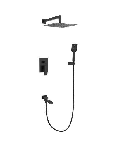 Душевая система Gappo G7107-6 Черная матовая