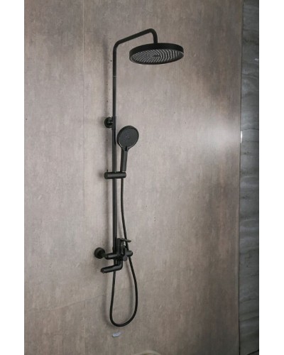 Душевая система Frap H17-6 F2417-6 Черная матовая