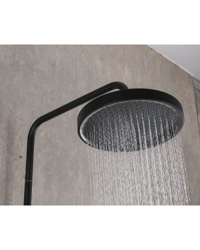 Душевая система Frap H17-6 F2417-6 Черная матовая