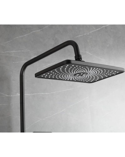 Душевая система Frap H71-6 F2471-6 Черная матовая