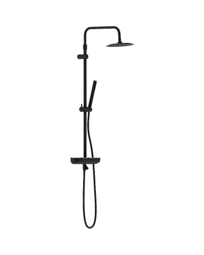 Душевая система Damixa Scandinavian Pure 936730300 Черная матовая