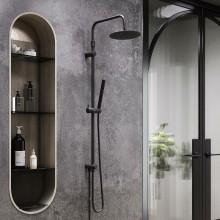 Душевая система Damixa Scandinavian Pure 936000300 Черная матовая